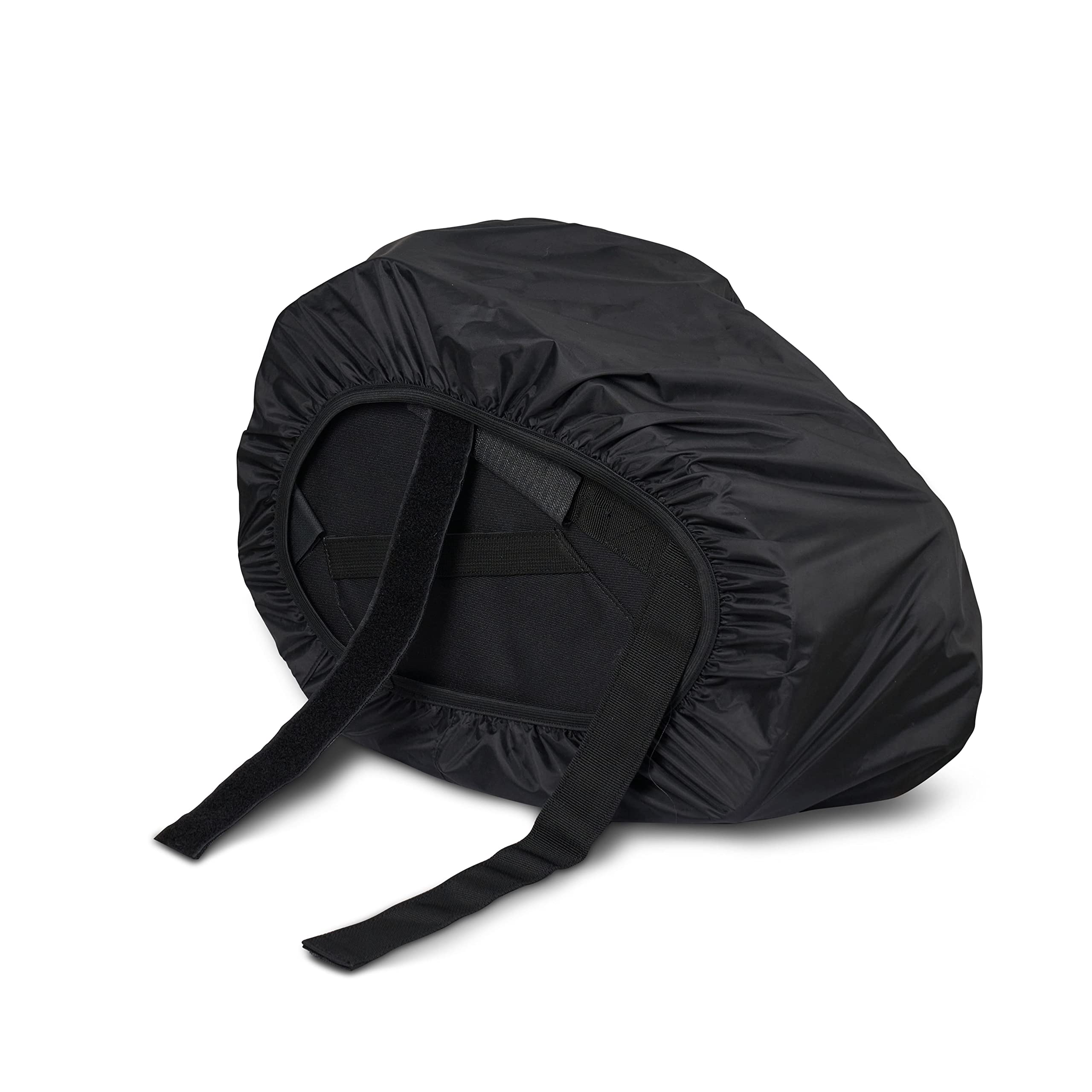 E-BIKERS SHAD E48 COPPIA BORSE UNIVERSALI SEMIRIGIDE MOTO ESPANDIBILI DA 46 A 58 LITRI, Nero