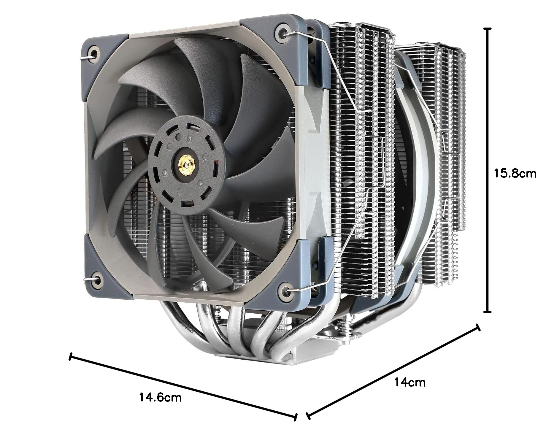 Thermalright Frost Commander 140 (srebrny/szary) - Wentylator CPU CPU CPU