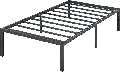 Miniatura 11 de PrimaSleep Soporte antideslizante de listones de acero resistente de 14 pulgadas, base de cama de plataforma de fácil montaje, base de colchón