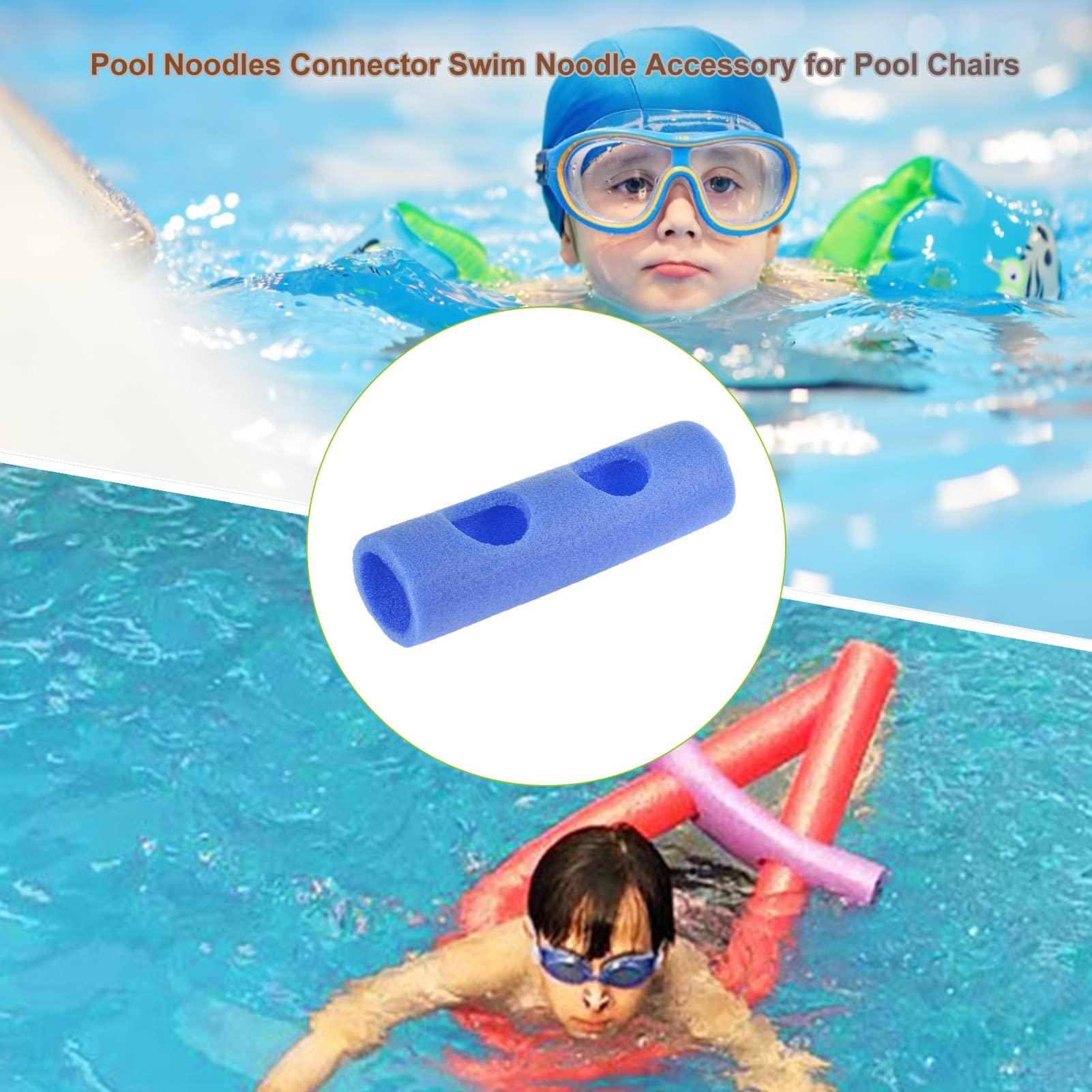 Connecteurs Pour Frites De Piscine (Pool Noodles) - Lot De Raccords Pour Jeux Aquatiques