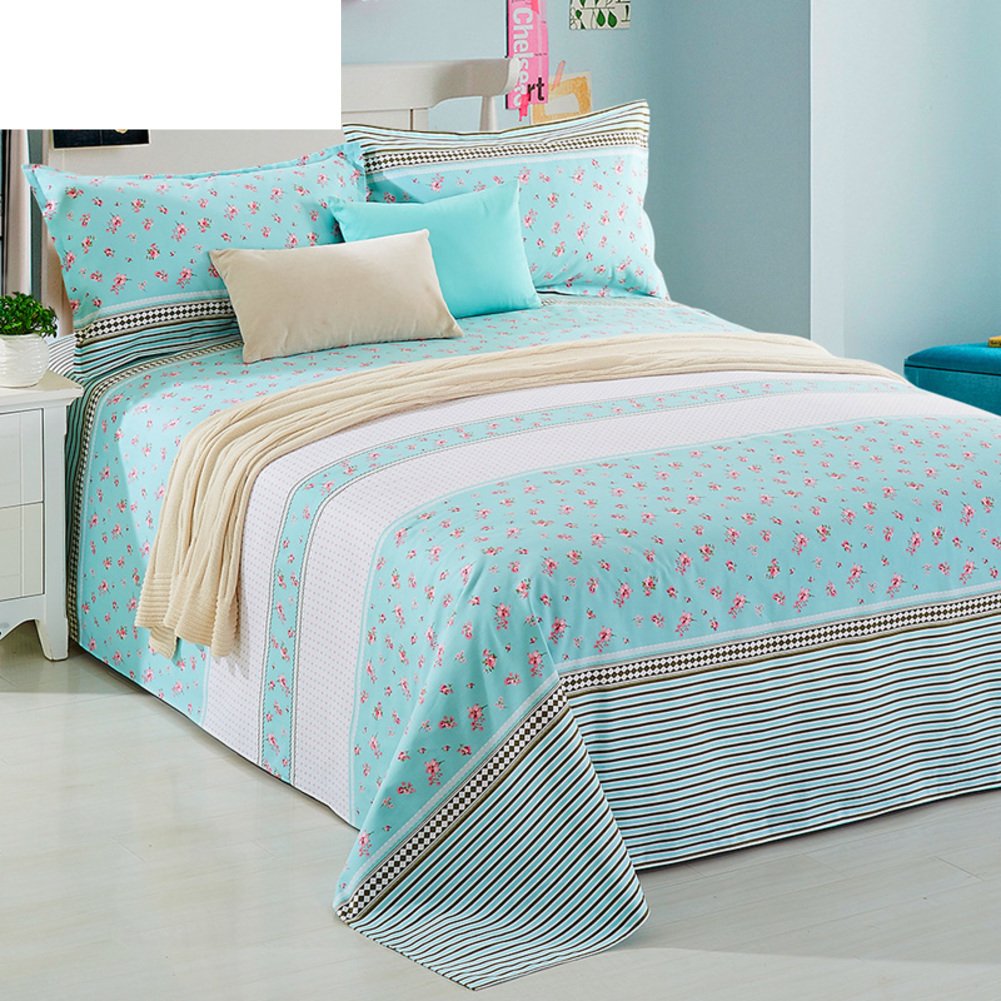 Draps en coton épais 250x230cm pour lit deux personnes