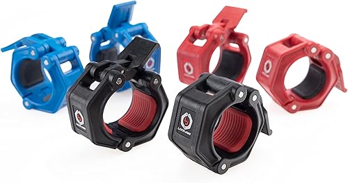 Miniatura 9 de Abrazadera de barra olímpica, de liberación rápida de Lock-Jaw OLY 2 , Azul