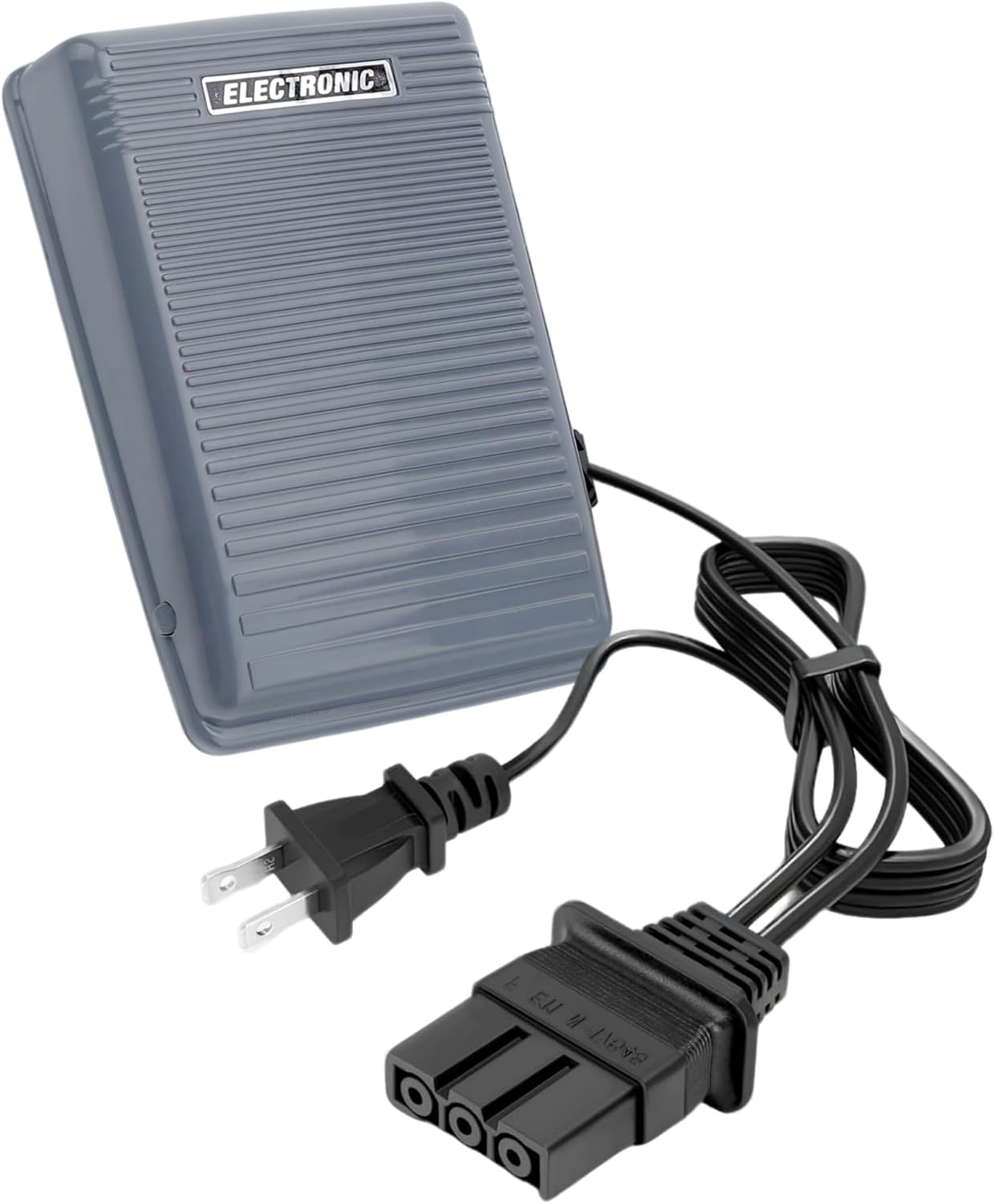 Pedal and Power Cord Compatible with Brother #J00360051 JX2517 LX3817 1034D XL2600i LS2125 XM2701 LX3125 KD1902 VX1120 LS1217 LX3014 LX2500 XR65 XL5130 XR3774 1634D ST371HD Sewing Machine