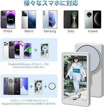 Amazon.co.jp: JEVDES iPhone用自撮りモニター 4K1080P 輝度調整可能