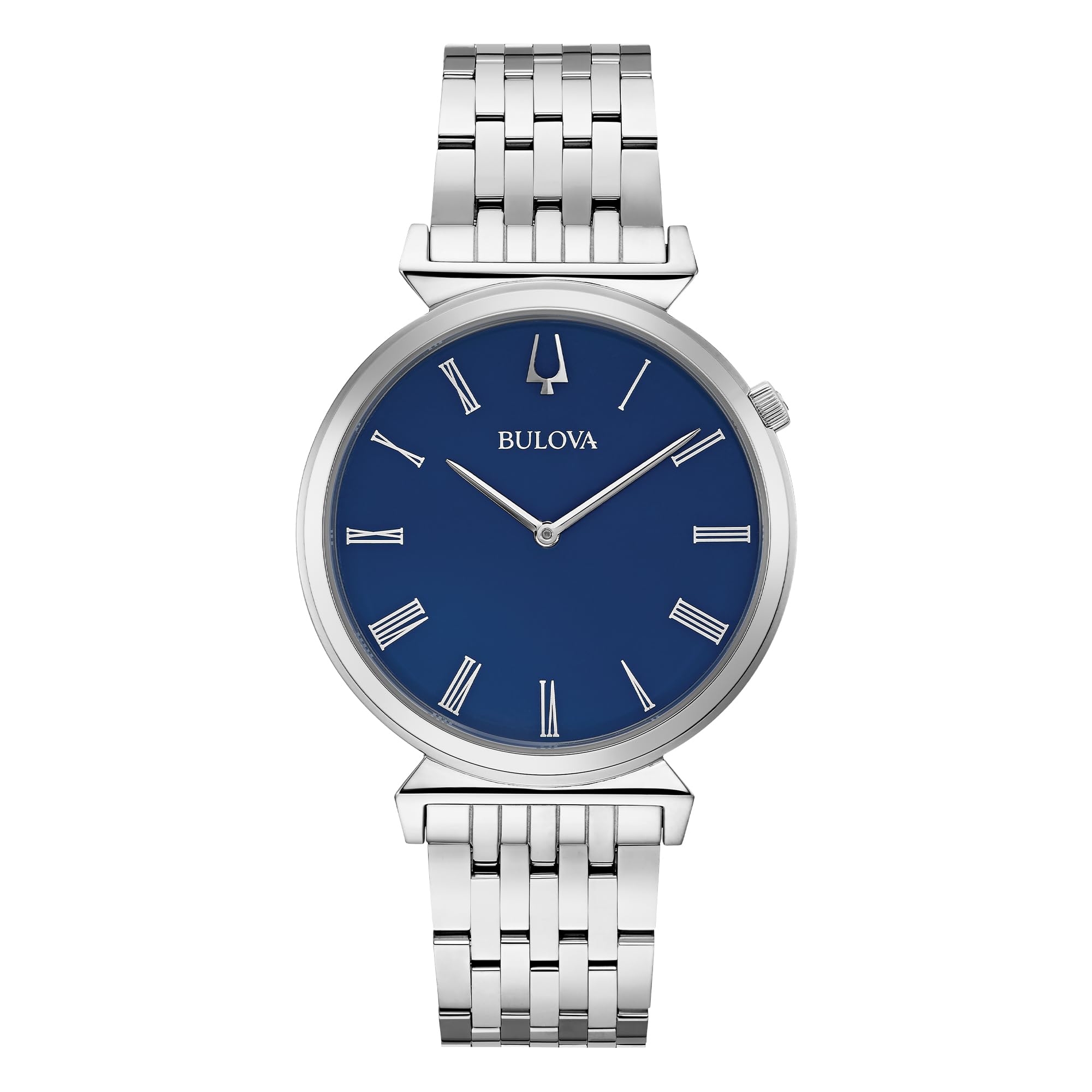 Bulova Men's Analogue Quartz Watch with Stainless Steel Strap 96A233