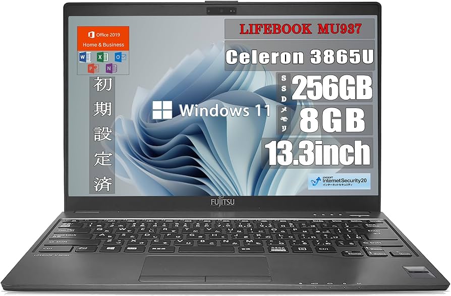 Amazon.co.jp: 【整備済み品】ノートパソコン LIFEBOOK MU937 超軽量