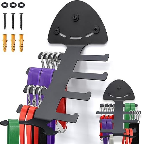 Miniatura 5 de Adjustable Resistance Band Anchor System, Resistance Accessories with Automatic Locking Function, Resistance Band Accessories Home Gym Fitness