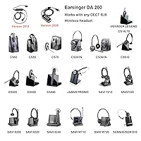 Vista 6 de Savi Cable 86009-01 86007-01 (conecta su teléfono y su base) El cable de interfaz telefónica es compatible con CS500/520 SAVI 8240/8245/8200 W700