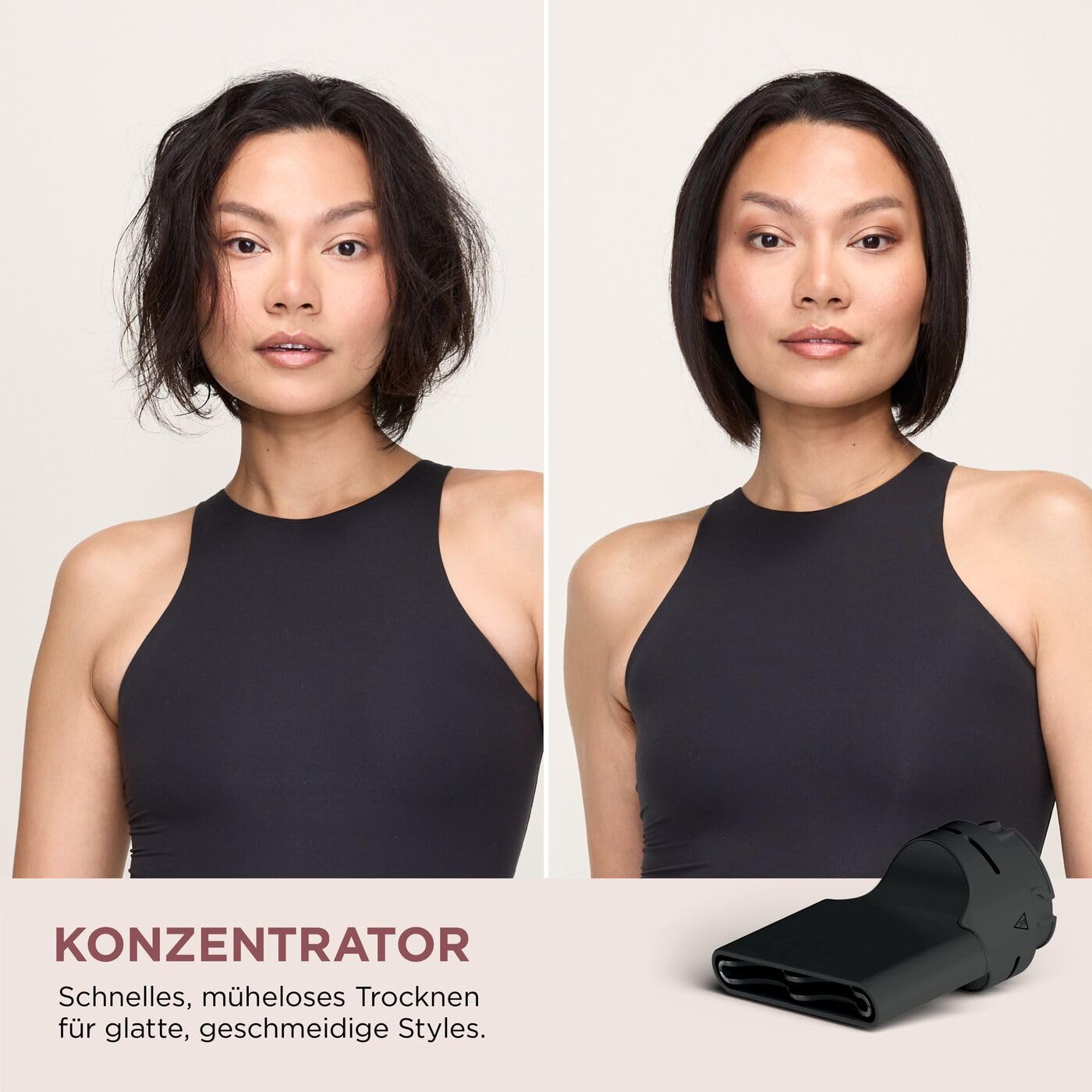 Shark SpeedStyle Hochgeschwindigkeits-Haartrockner-System, kompakt & leistungsstark, Kopfhaut-Schutzmodus, für alle Haartypen, mehrere Styling-Aufsätze
