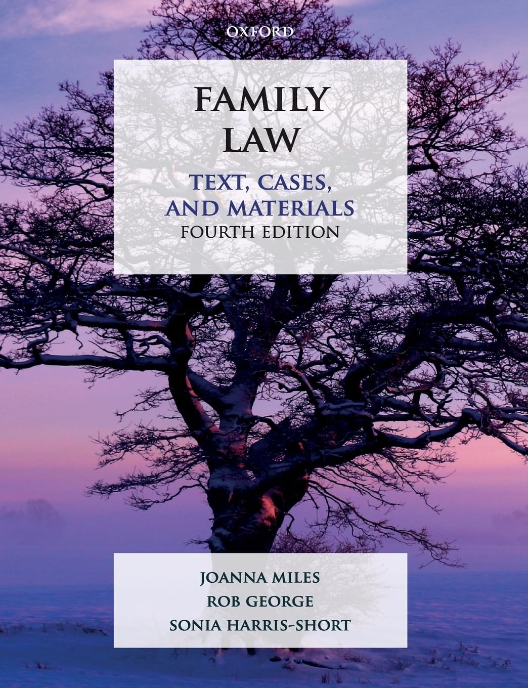 Family Law: Text, Cases, and Materials