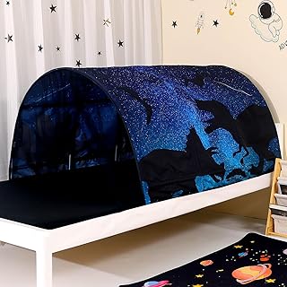 Bed Tent for Kids Lucky Castle Bed Tent Foldable Play House for Children Play