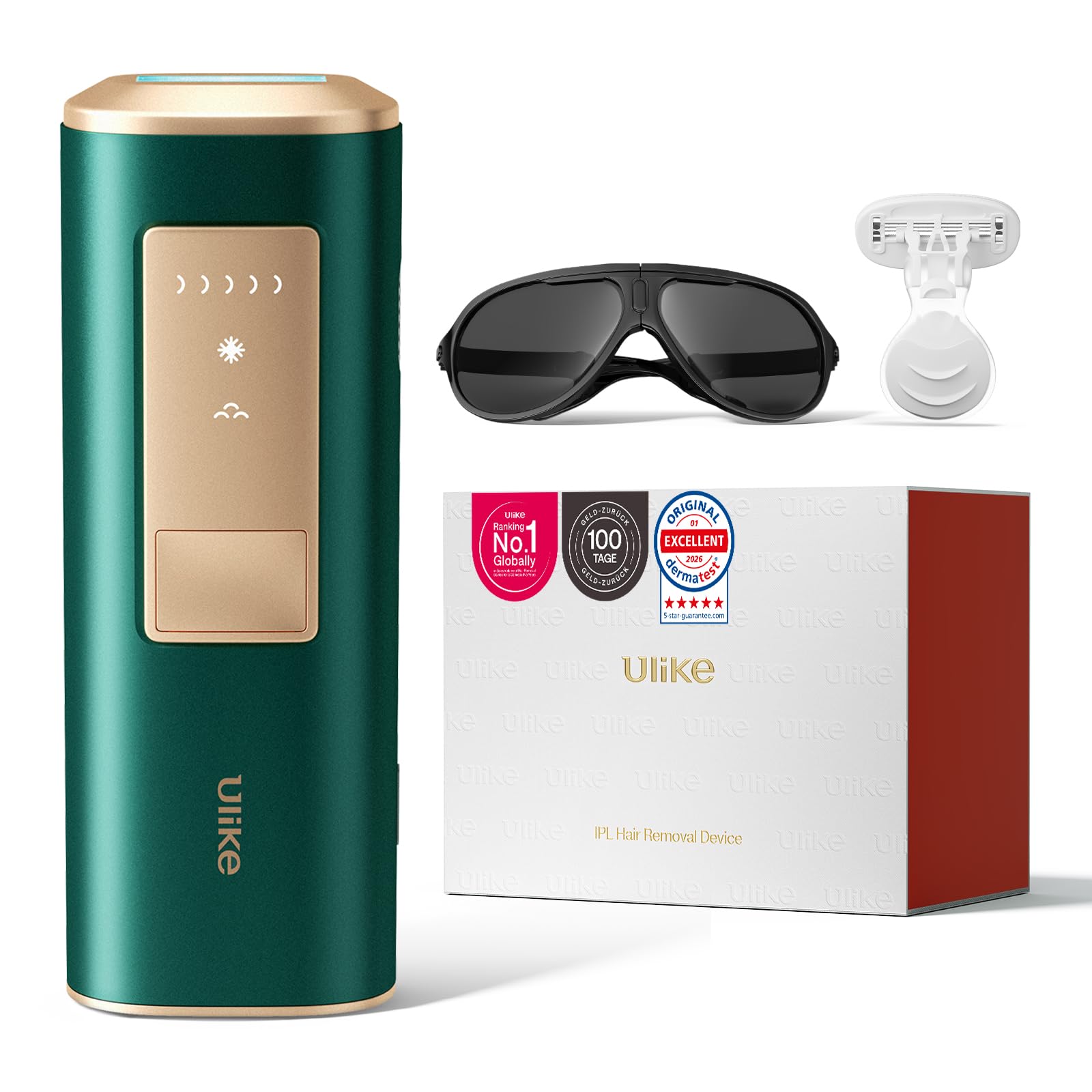 IPL Hair Removal, Ulike Air 2 Patented Sapphire Ice Cooling