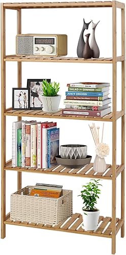 Kinborbaby - Estante de almacenamiento de bambú estante de baño estante de bambú estantería de bambú estante de baño