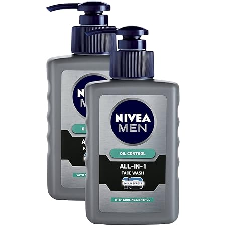 nivea all in one face wash pump