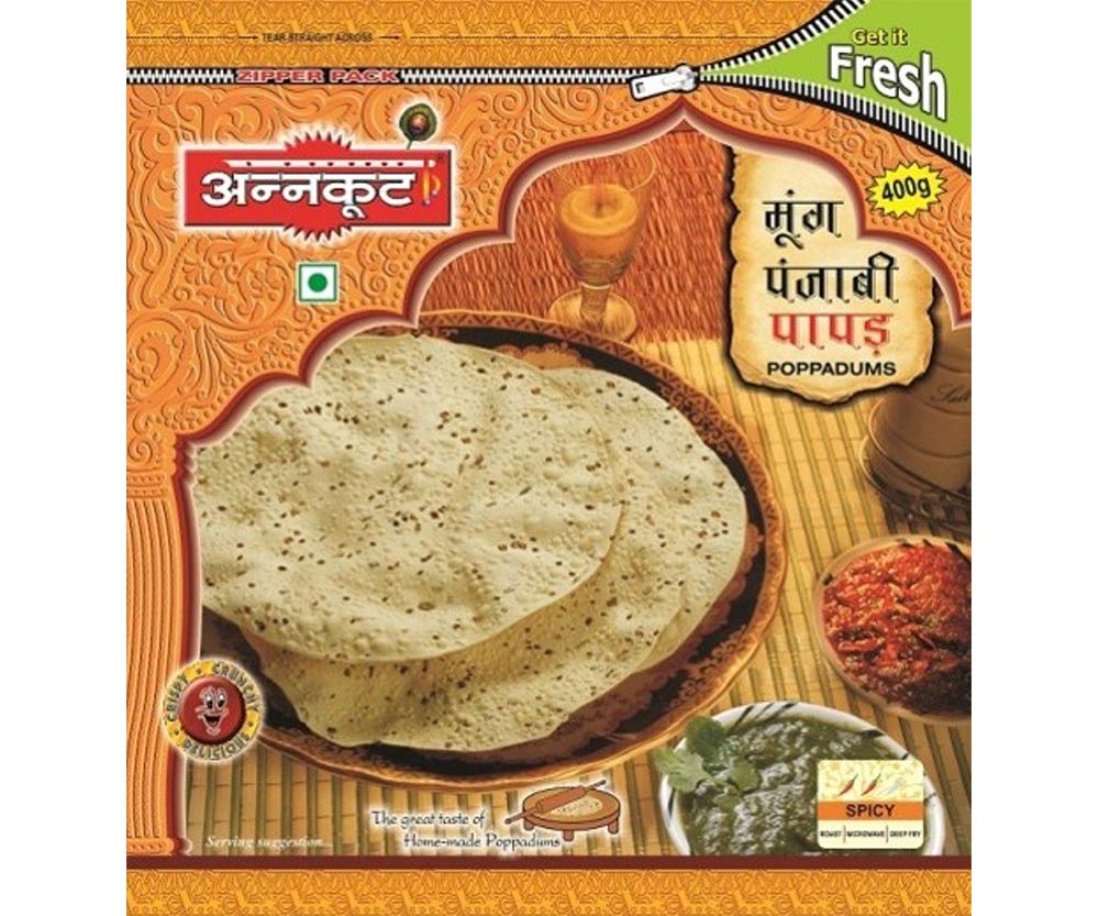 ANNKOOT: Moong Punjabi Papad - 400Gms (Pack of 2). (B07MZ5RYR5) Amazon Price History, Amazon Price Tracker