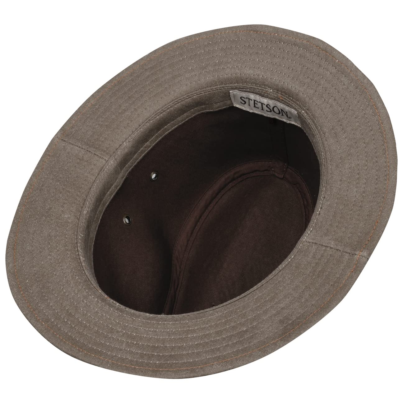 Stetson Sombrero de Tela Vacaville Vintage Hombre - Playa Sol algodón Verano Primavera/Verano