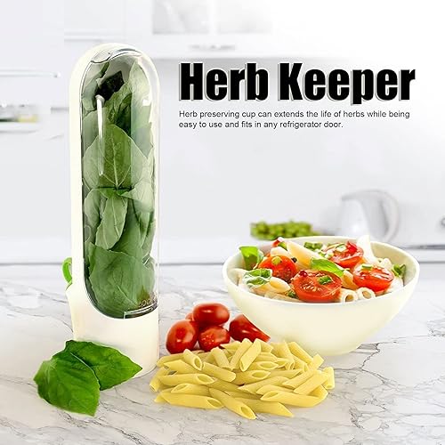 Miniatura 3 de Conservador de hierbas, almacenamiento de hierbas, conservador de hierbas para refrigerador, contenedor de hierbas para conservador de hierbas