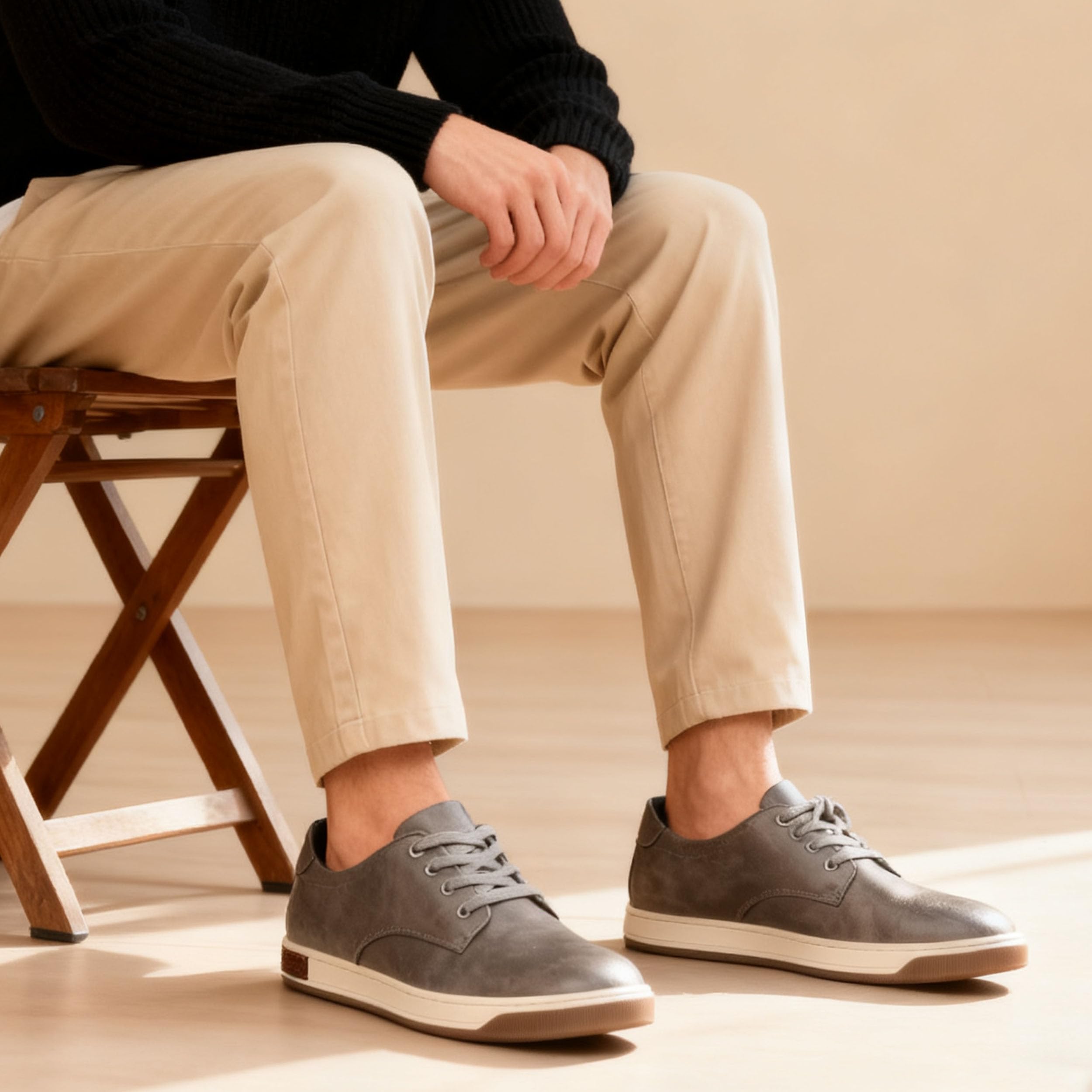 Jousen Men's Fashion Sneakers Casual Shoes for Men Dress Sneakers Oxfords Shoes