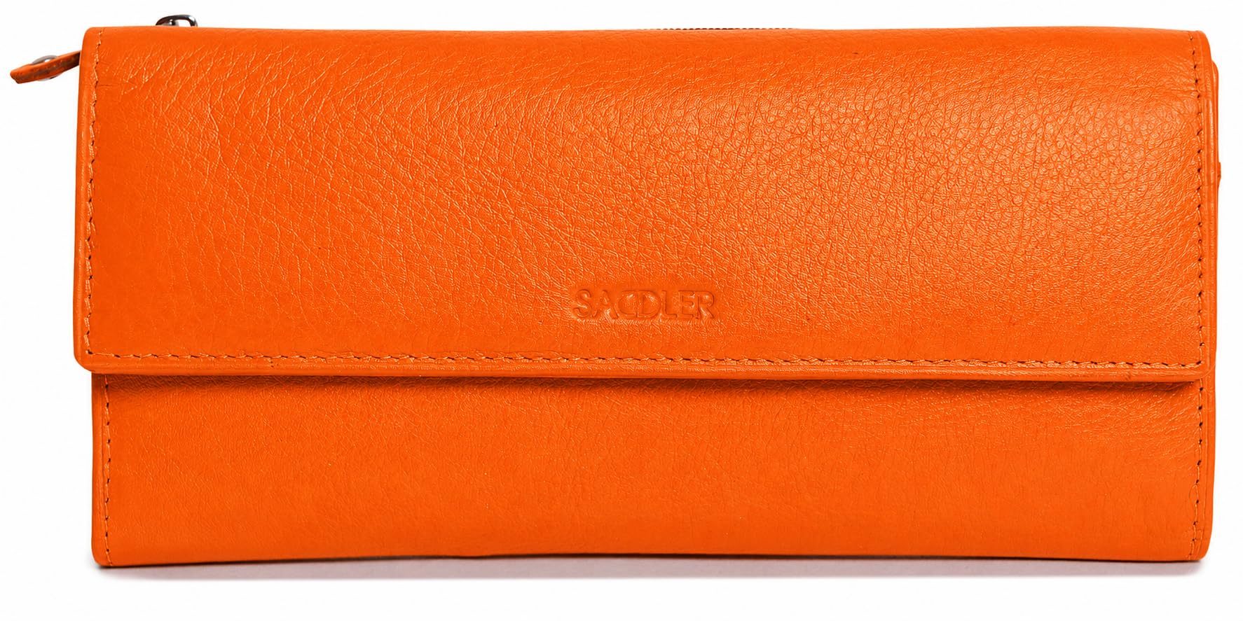 SADDLER Portafoglio Trifold da donna con 18 slot per carte di credito e portamonete