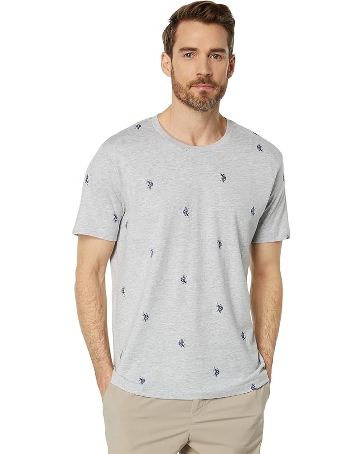 U.S. POLO ASSN. Short Sleeve All Over Print Jersey Tee - Main View