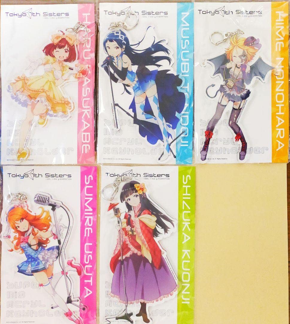 Amazon.co.jp: ナナシス スーパービッグアクリルキーホルダー Tokyo