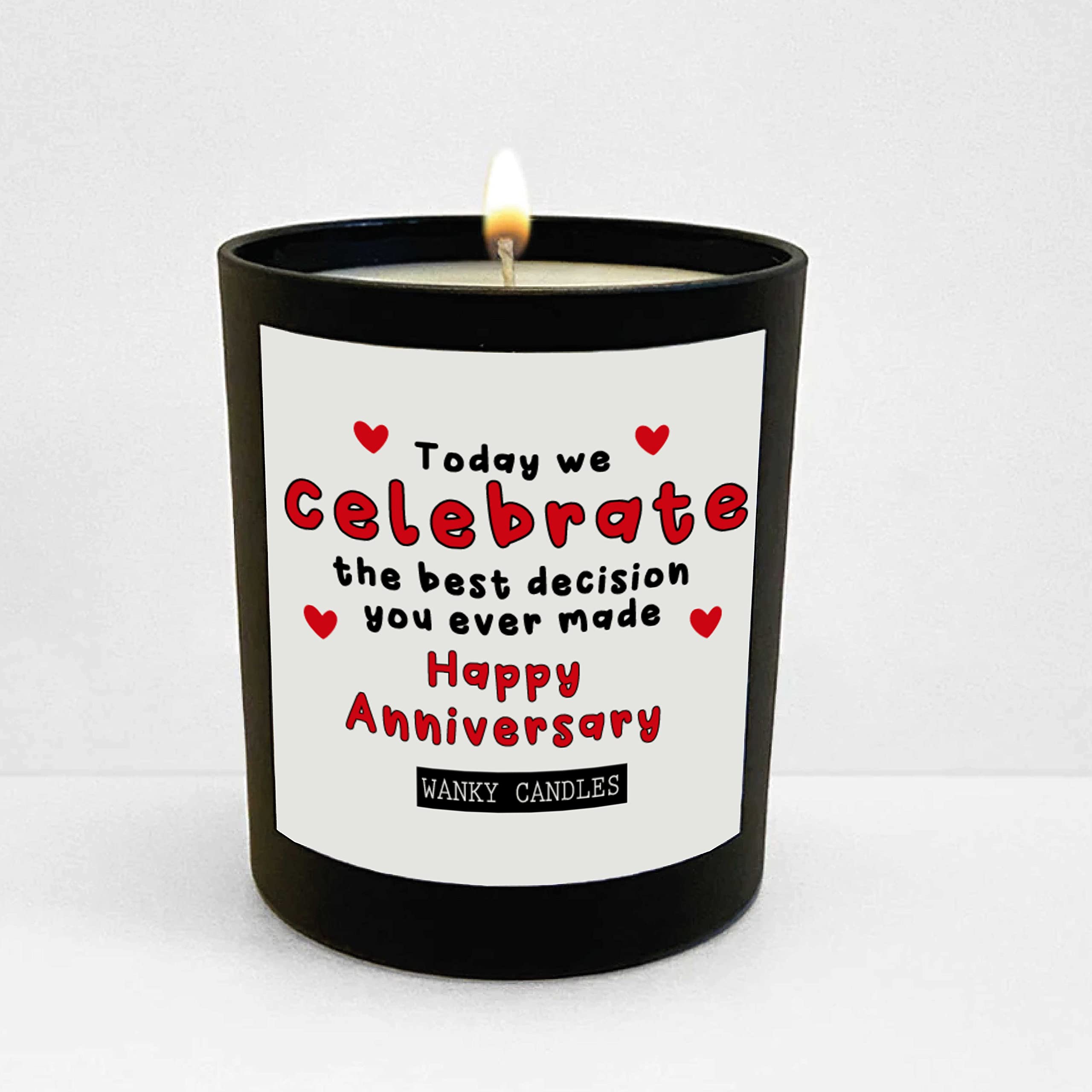 Wedding Anniversary Candle, Wedding Anniversary Candle, Best Decision You Ever Made for Husband for Wife WCBJ197