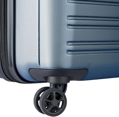 Delsey Paris Adults-Unisex's Hand Luggage, Blue, L (76 cm-105 L) New
