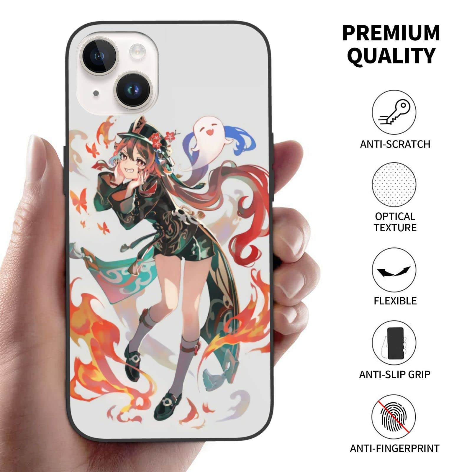 Amazon.co.jp: 原神 Genshin Impact 胡桃 iPhone 14ケース