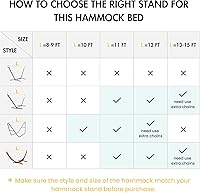 Vista 5 de ANOW Hamaca para 2 personas con barras separadoras y almohada desmontable, hamaca acolchada para exteriores e interiores, capacidad de peso de 450