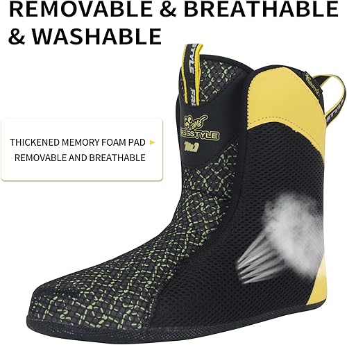 Miniatura 7 de Nattork Patines en línea, cuchillas profesionales de fitness para adultos, mujeres y hombres, 4 ruedas, patines agresivos de carreras de velocidad