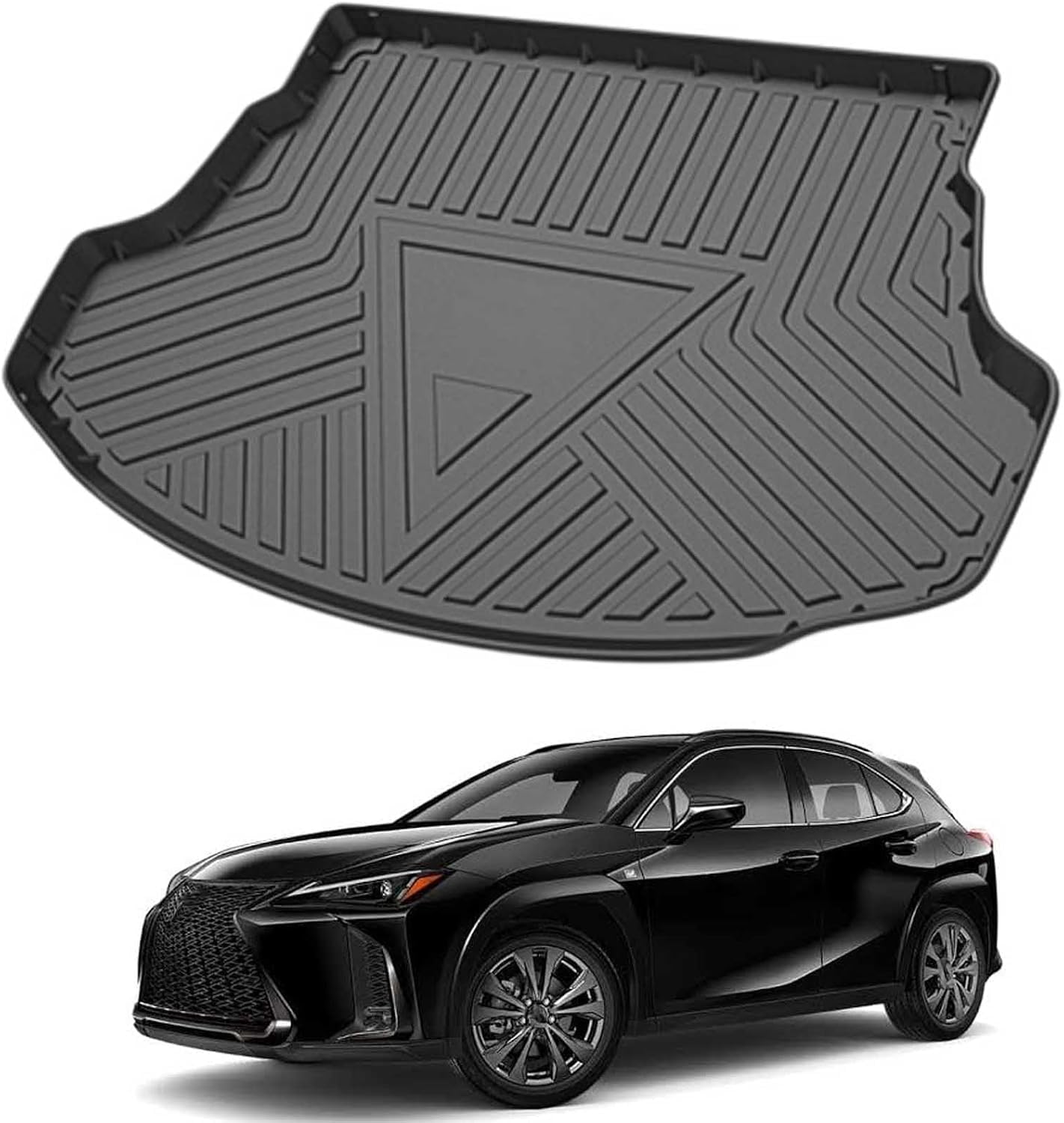 PLAKDFUU Bootmat for Lexus UX Gas 2019-2025 easyclean protector