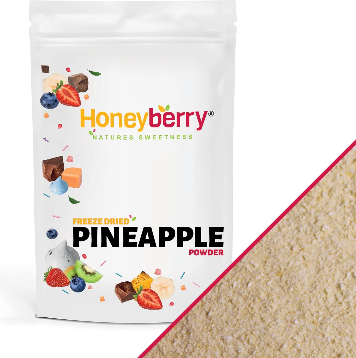 Freeze Dried Pineapple Powder (250g) No Added Sugar, 100 Natural