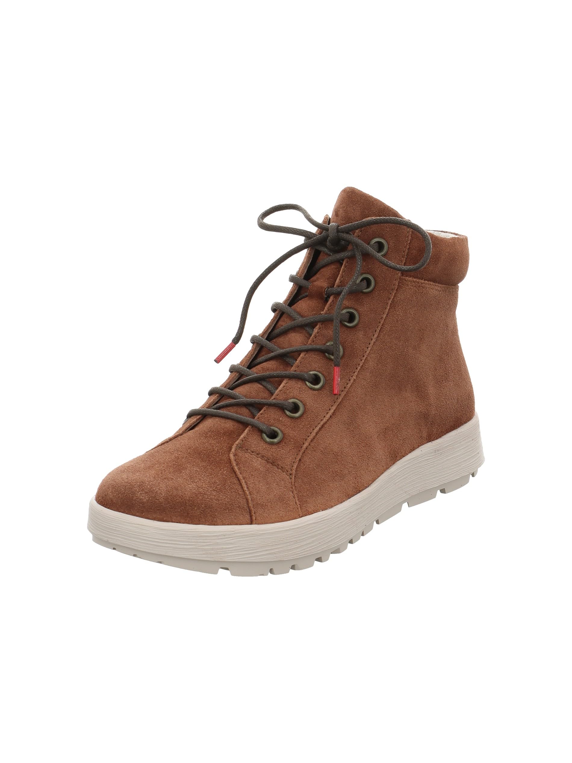 Think! Women comoda Ankle Boot, Chocolate 3010, 39.5 EU Schmal
