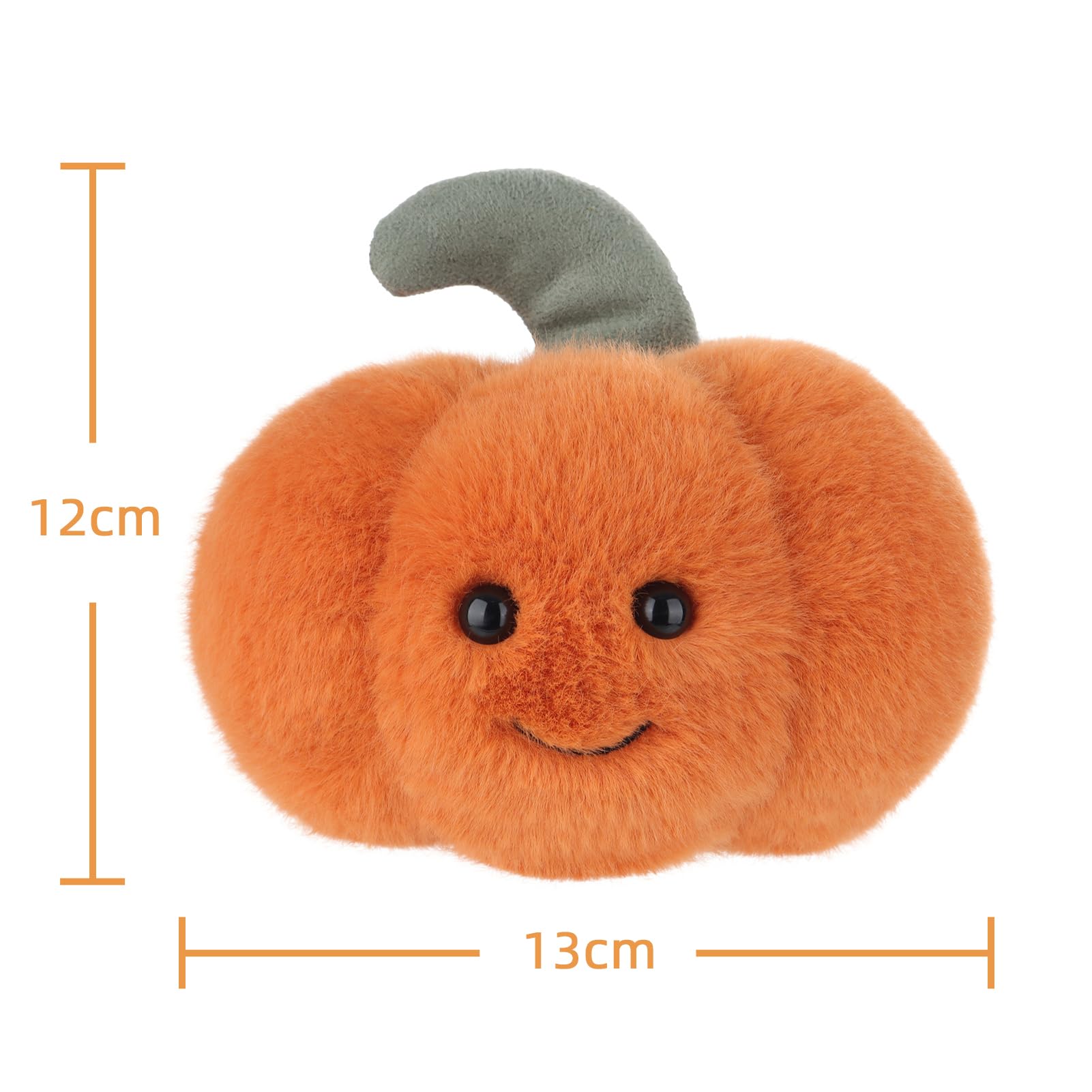 Kuscheliger Teddy Plüschtier Kürbis - Halloween Kuscheltier 30 Cm