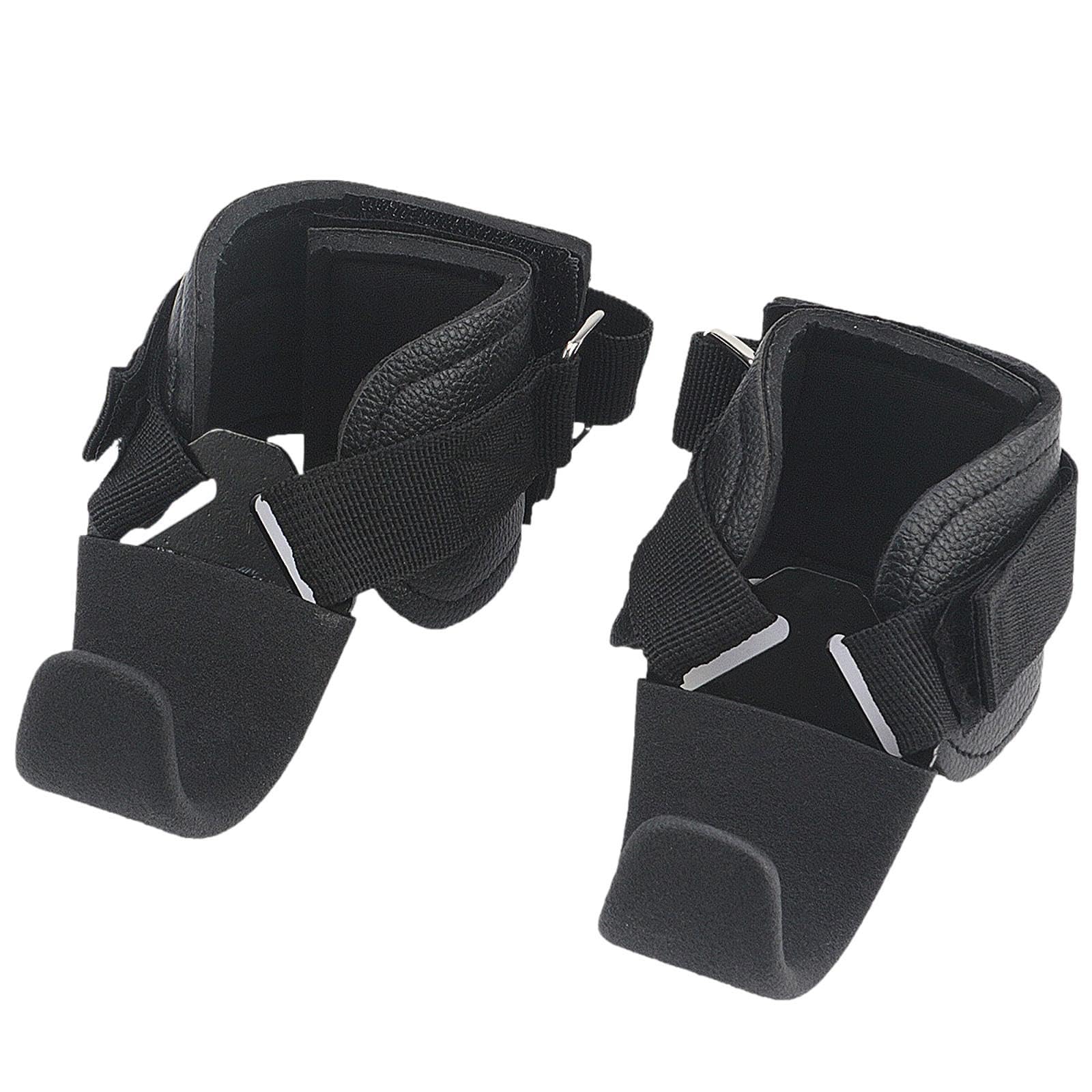 2Pcs Weight Lifting Hooks Pull up Bar Hanging Hooks for Deadlift Gym Workout| Sports Equipment | Outdoor Sports Gear | Exercise Gear-image-28