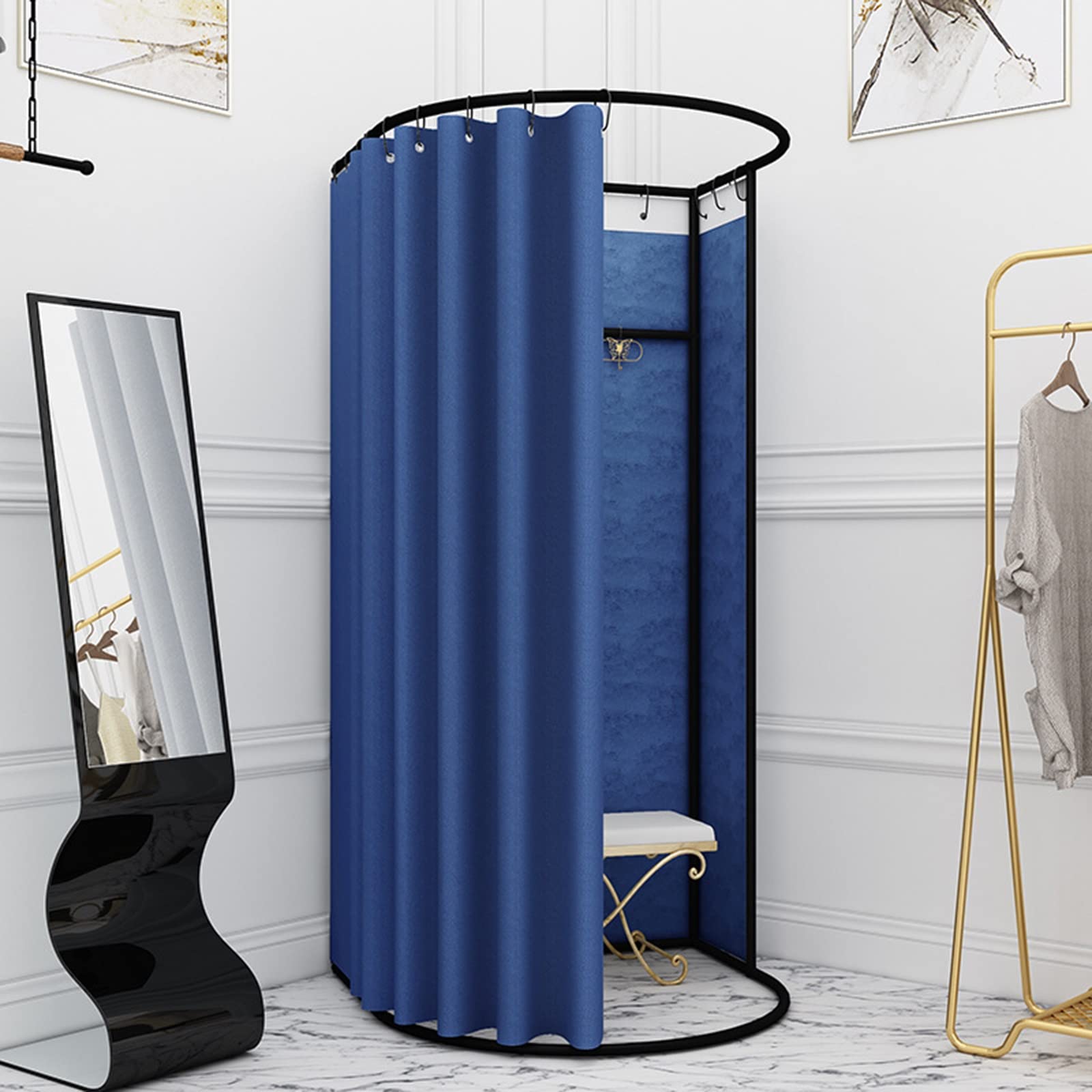 Cabine d'essayage portable : fini le manque d'espace en magasin