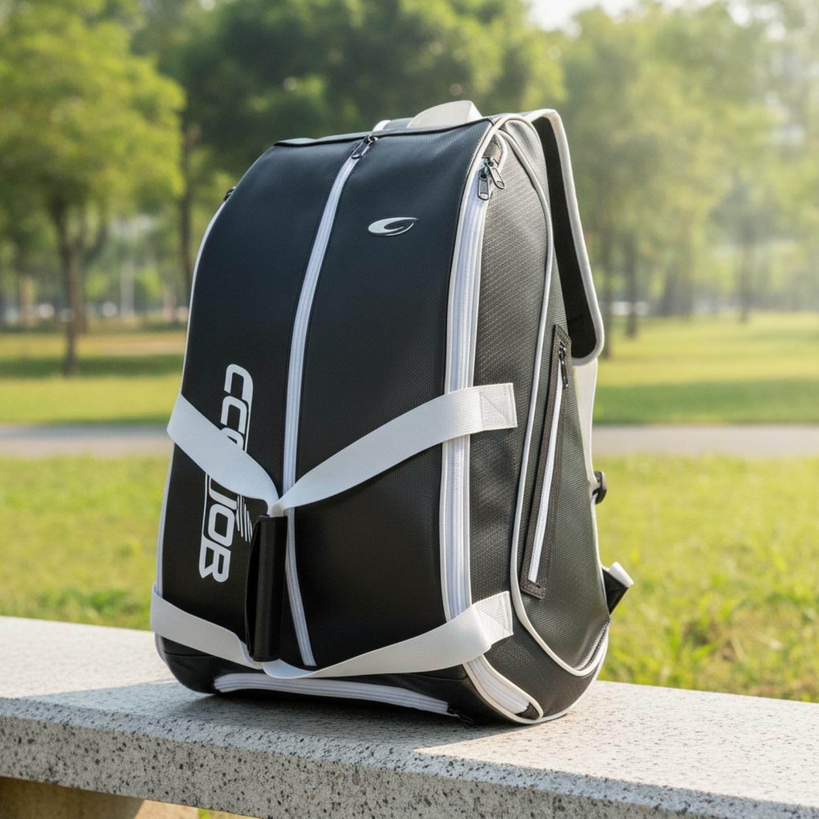 Zaino da Tennis Resistente Zaino da Pickleball Imbottito Borsa Porta Racchette per Tennisti,