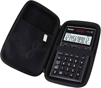 Amazon | 用のカシオ 本格実務電卓-JS-20WK 保護 キャリングケース