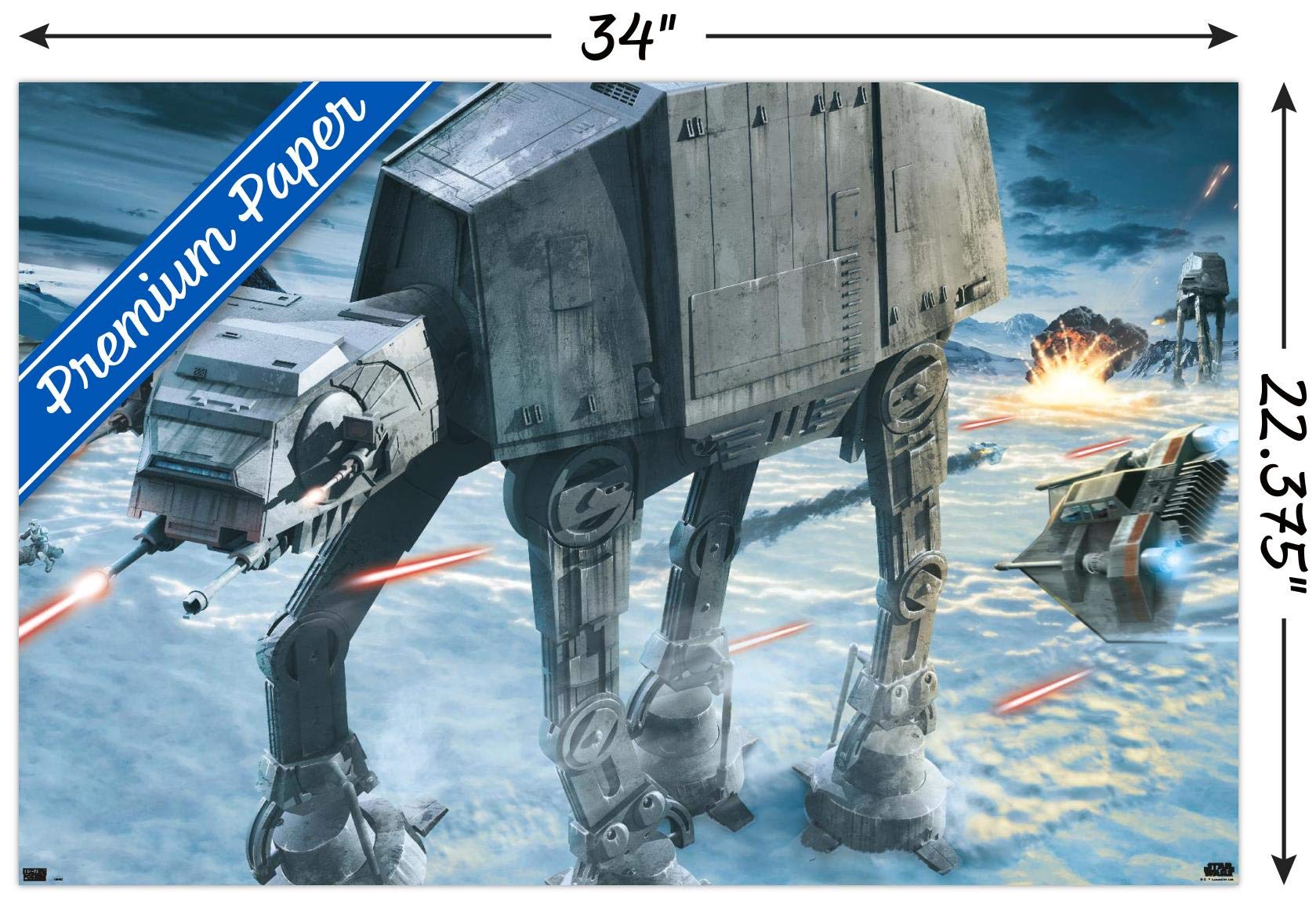 Amazon.co.jp: Trends International スター・ウォーズ:ホス - AT-AT