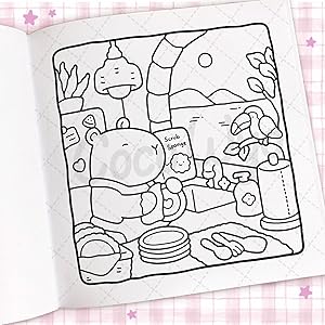 Cozy Days: Coloring Book for Adults and Kids by Coco Wyo - Preview 3