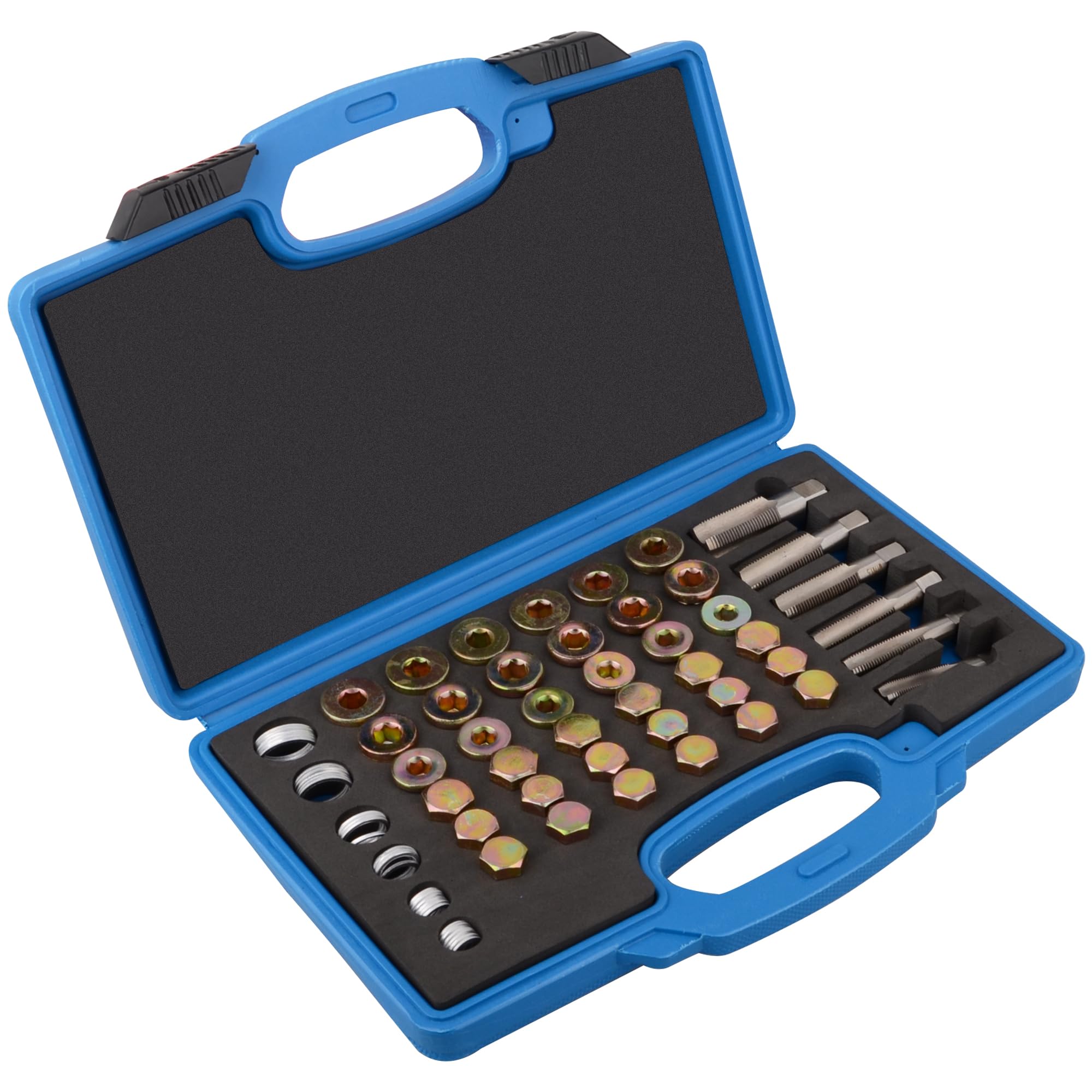 DAYUAN 114 pezzi coppa olio riparazione vite pallido olio kit di riparazione M13 x 1,25 | M13 M15 M17 M20 M22 x 1,5