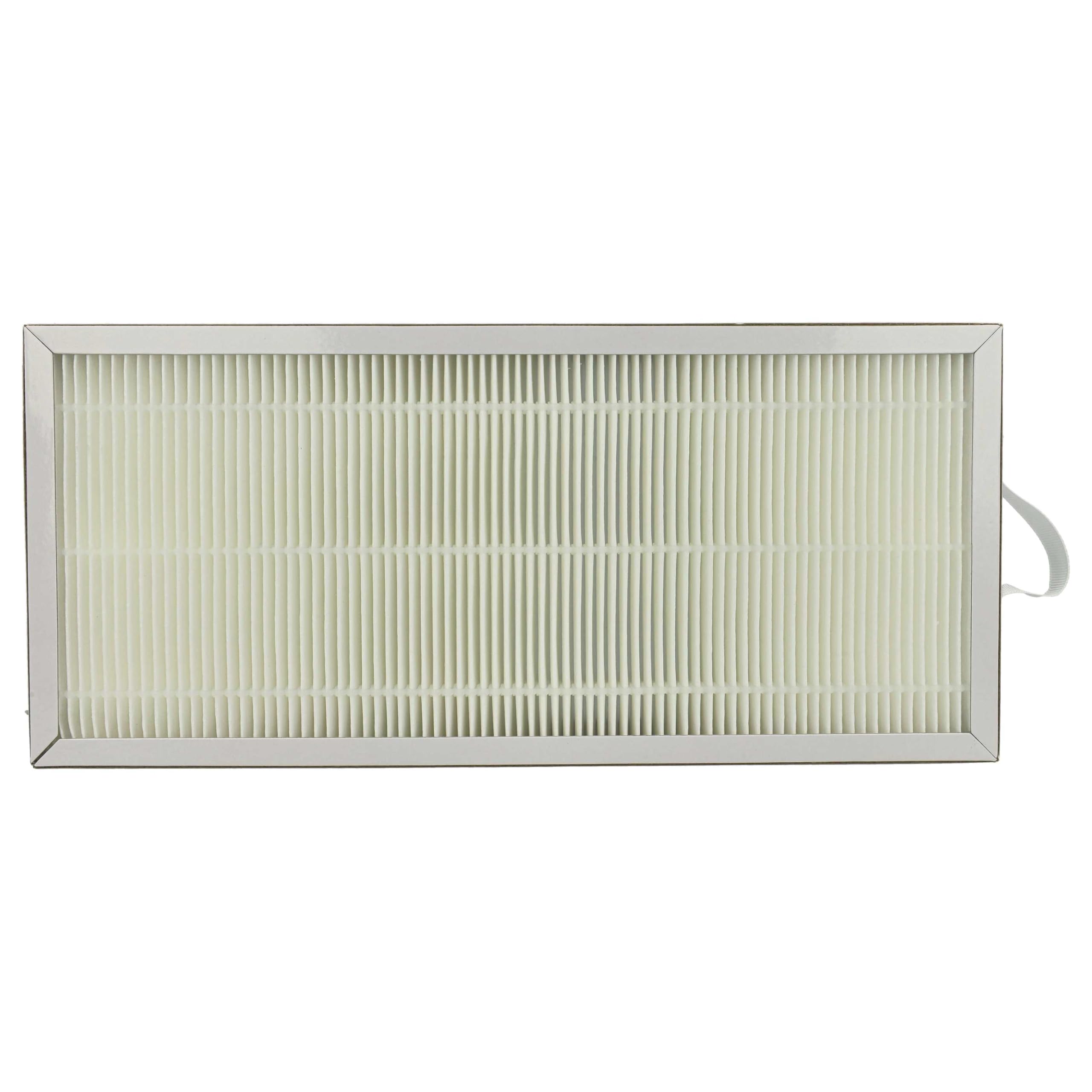 vhbw Filterset kompatibel mit Pluggit Avent P300N, AP300, P300 Lüftungsgerät - Luftfilter G4 / F7 (6 Stück), 35 x 16 x 4,5 cm, Weiß