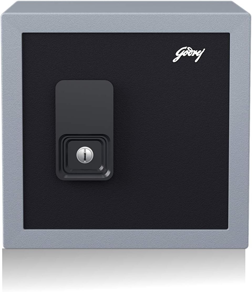 Godrej Security Solutions Metal Forte Advance C45 EL Home Locker (Grey)