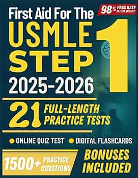 First Aid for the USMLE Step 1 2025-2026: 21 Full-Length Practice