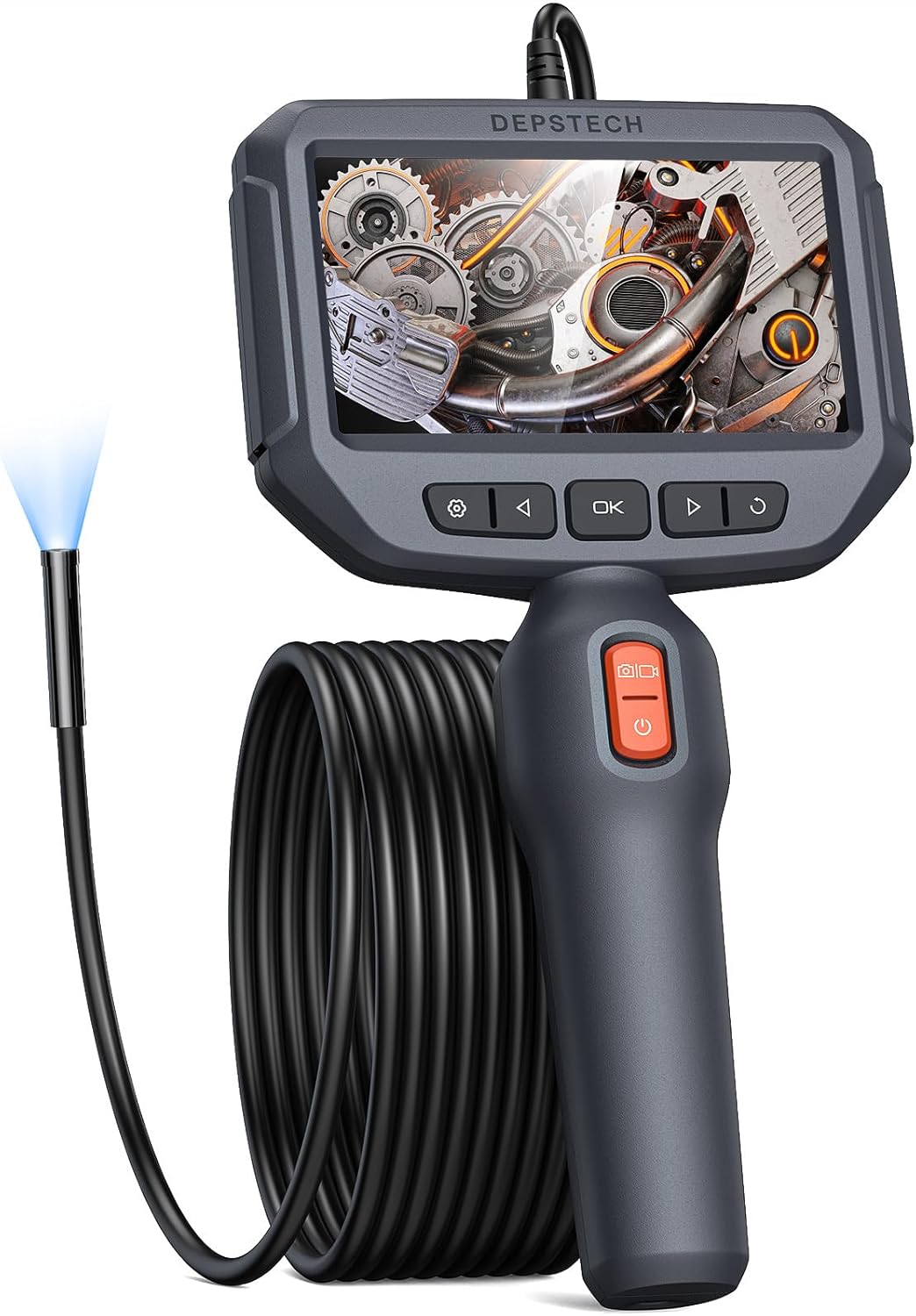 Endoscope Inspection Camera, DEPSTECH 7mm 1080P HD Digital Inspection