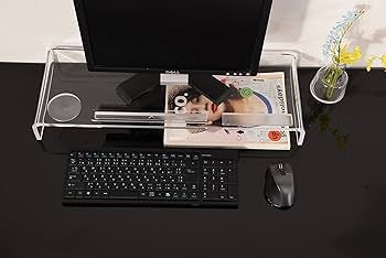 Amazon.co.jp: アクリリック モニタースタンド 幅62cm 頑丈