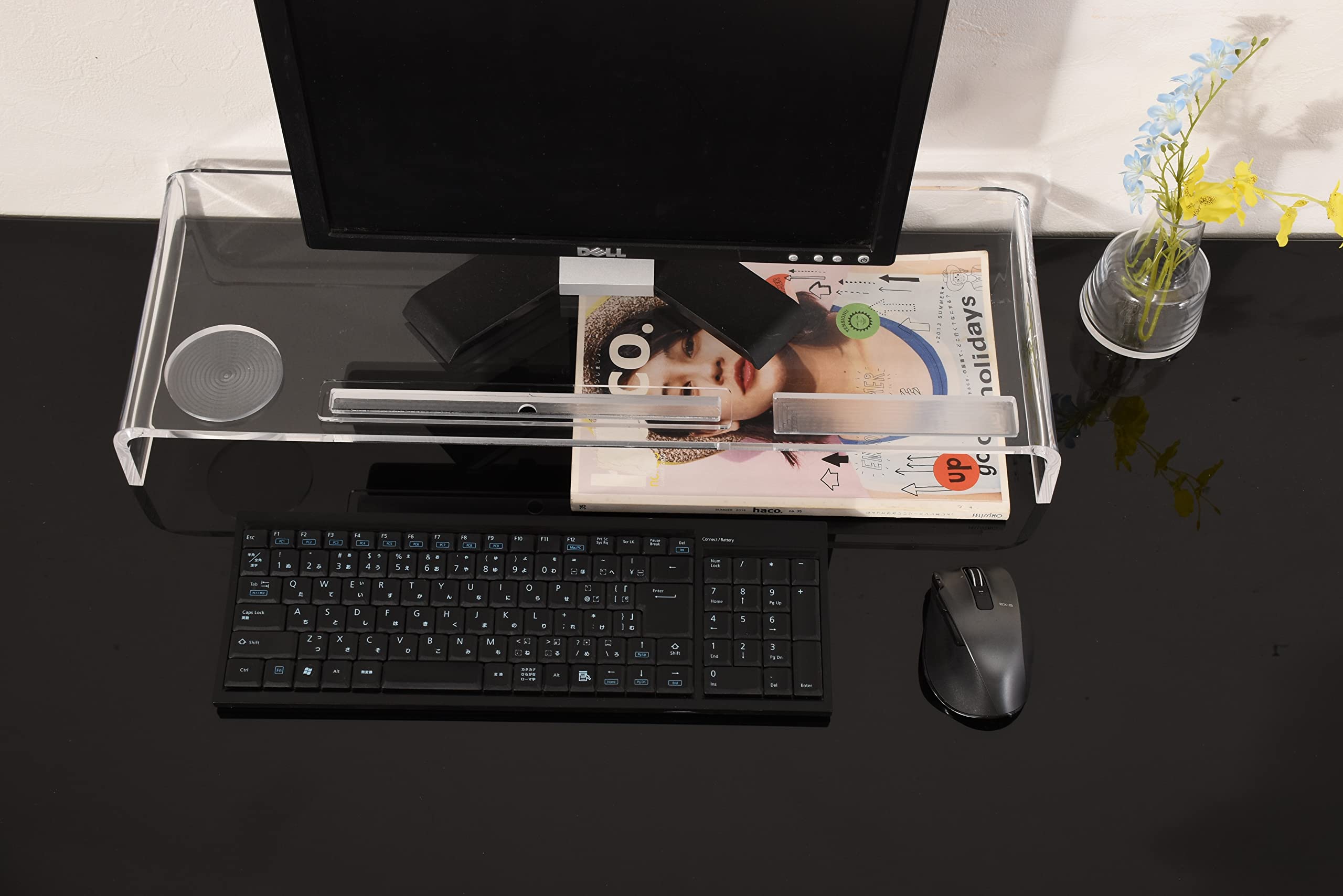 Amazon.co.jp: アクリリック モニタースタンド 幅62cm 頑丈 Amazon.co.jp: アクリリック モニタースタンド 幅62cm 頑丈