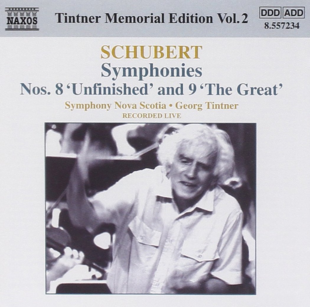 Tintner Memorial Edition Vol. [Audio CD] SCHUBERT
