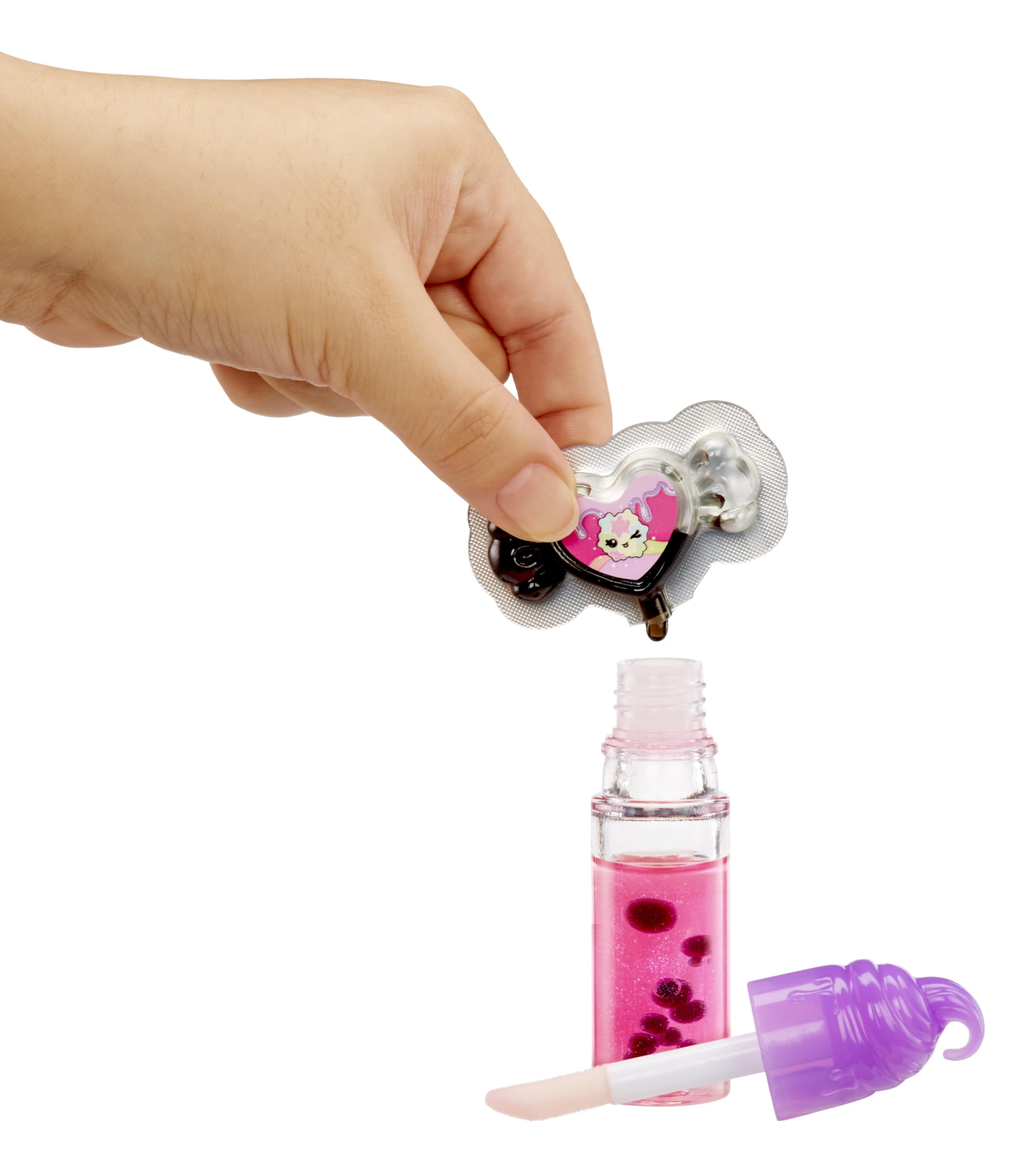 Yummiland Lip Gloss Doll: Sour Sweeties, Astrid Stars, Includes 1 Doll, DIY Lip Gloss + Removable Keychain, Cosmetic Play - Image 2
