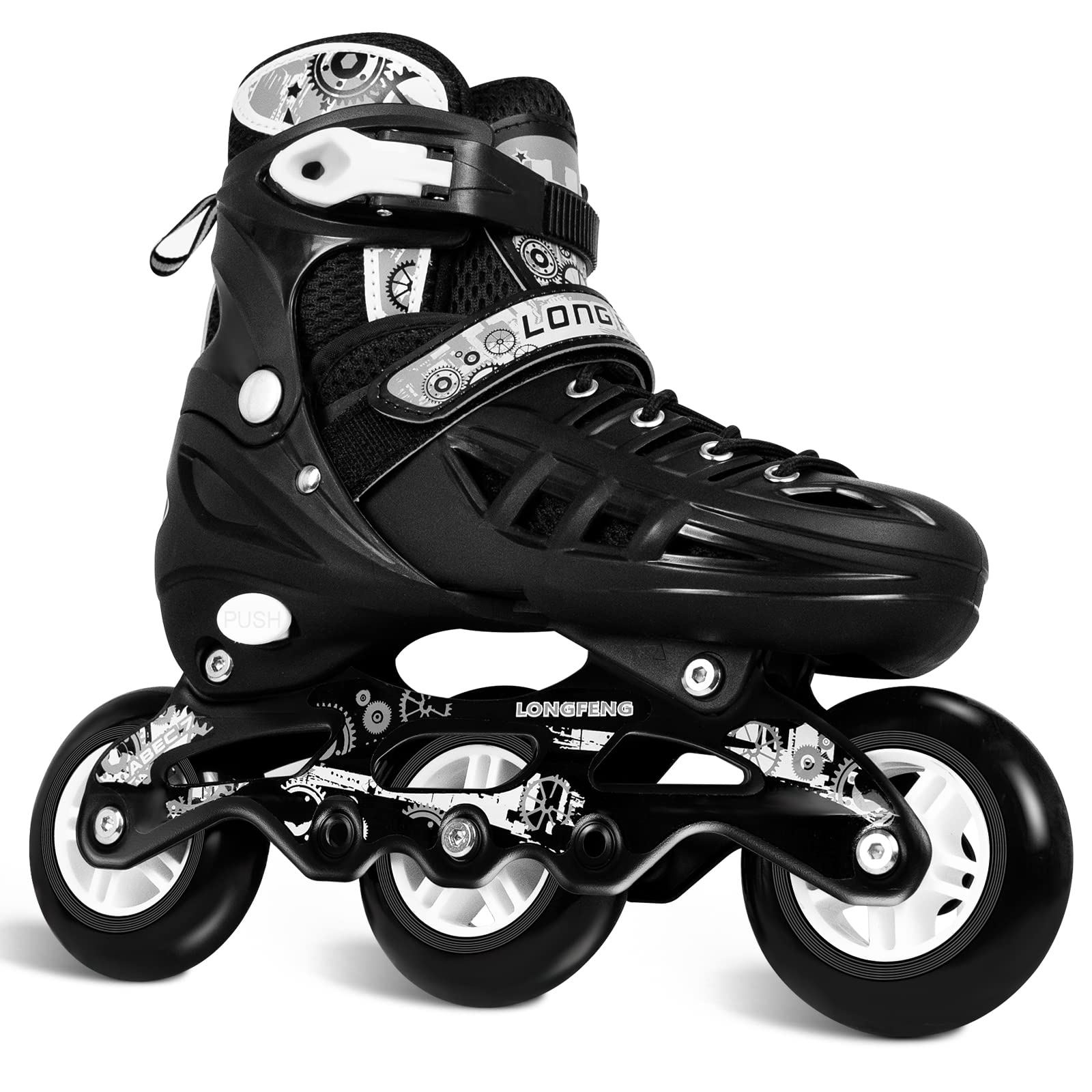 Photo 1 of *** new ***
TEAM TRIBE Fitness Inline Skate Breathable Outdoor Roller Skates Large Wheels for Kids and Adults, Men and Women with All-Inclusive Shoe Shell Thicken Aluminium Frame
*** size - large ***